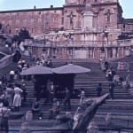 Roma, Trinità dei Monti (1956). Foto: bhpdia86495