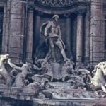 Rom, Fontana di Trevi (1956). Foto: bhpdia86498