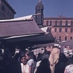 Roma, Market at Campo dei Fiori (1956). Foto: bhpdia86505