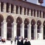 Damaskus, Große Moschee, Hof (705-715; wurde nach dem Brand von 1893 restauriert). Foto: bhpdia86838