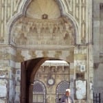 Aleppo, Große Moschee, Portal (715-717, restauriert und erneuert ab 1169). Foto: bhpdia86974