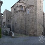 Anagni, Kathedrale, Querhaus mit Apsiden, 1072-1104, Umbau im 13. Jahrhundert. Foto: Roberto Sigismondi, bhim00012891