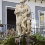 Der Genio der Piazza Rivoluzione oder Fontana del Genio im Stadtteil Fieravecchia ist eine Statue aus dem 16. Jahrhundert, die dem städtischen Genius Loci gewidmet ist und sich auf einem Brunnen aus dem 19. Jahrhundert befindet. Foto: Tristan Weddigen
