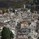 Panoramaansicht des historischen Stadtszentrums nach dem Erdbeben, Foto: Giovanni Lattanzi