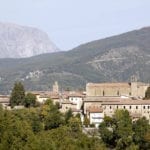 A panoramic view of the Franciscan church and the monastery in Amatrice, photo: Giovanni Lattanzi