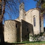 Ansicht der polygonalen Apsis der Kirche mit der Sakristei, Foto: Francesco Gangemi