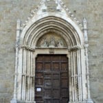 The main portal of the Franciscan church, photo: Francesco Gangemi