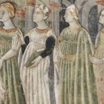 Detail of the Procession of the Virgins in the episode of the Annunciation, photo: Giovanni Lattanzi