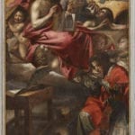 San Lorenzo che adora la Trinità di Paolo Guidotti detto il “Cavalier Borghese” (secondo decennio del XVII secolo). Foto: Giovanni Lattanzi