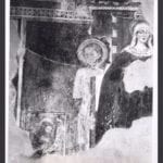Detail der Fresken auf der Nordseite des Narthex von San Francesco in Amatrice, Foto: Max Hutzel, Foto Arte Minore, 1960. Digital image courtesy of the Getty’s Open Content Program