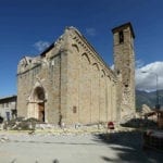 View of Sant’Agostino after the first earthquake of August 24, 2016 (October 2016), photo: Giovanni Lattanzi