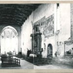 Interior view of San Francesco, photograph taken by Max Hutzel in the 60ies, photo: Bibliotheca Hertziana, Max Planck Institut for Art History, 147785_147786
