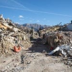 Überreste eines Häuserblocks in der Nähe von San Francesco (November 2018), Foto: Enrico Fontolan