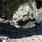 The damages at Corso Umberto after the earthquake on 24 August 2016 (October 2016), photo: Giovanni Lattanzi